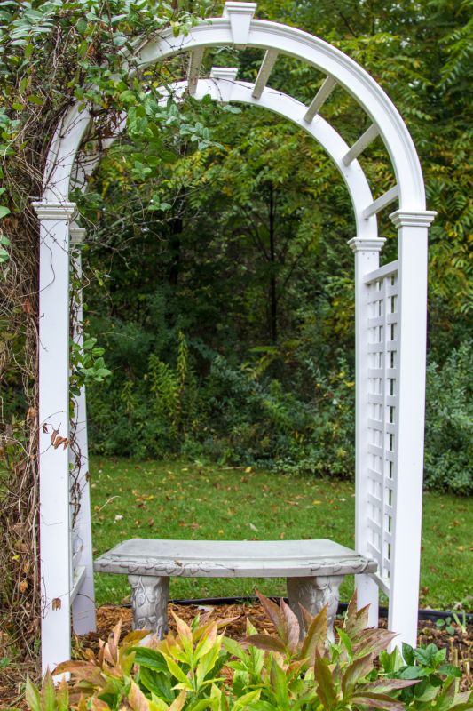Arched Arbor Installation in Alpharetta, GA