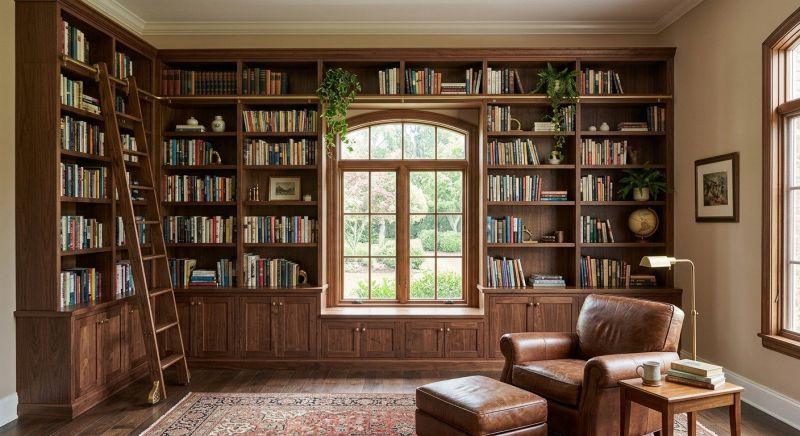 Bookshelves Installation in Alexandria, VA