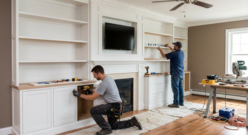Built In Furniture Construction in Fairfax, VA