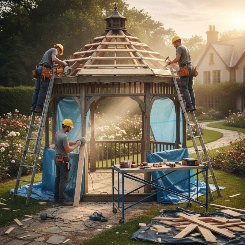 Wooden Structure Repair in Conroe, TX