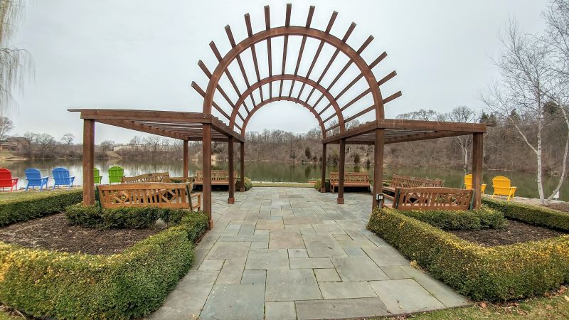 Arbor Bench Installation in Alpharetta, GA