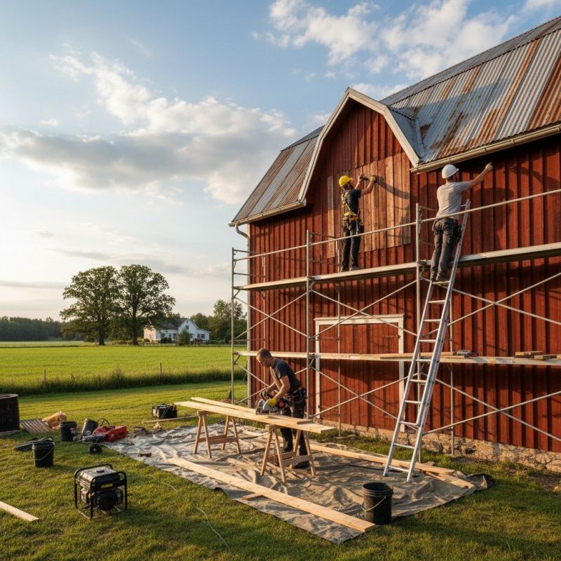 Barn Wall Repair in Overland Park, KS