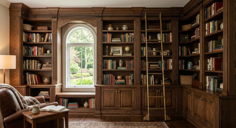 Bookcase Construction in Greensboro, NC