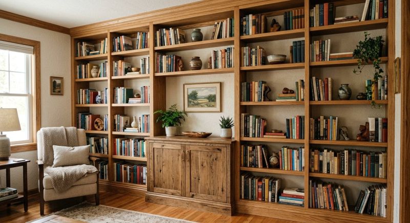 Bookshelves Installation in Frederick, MD