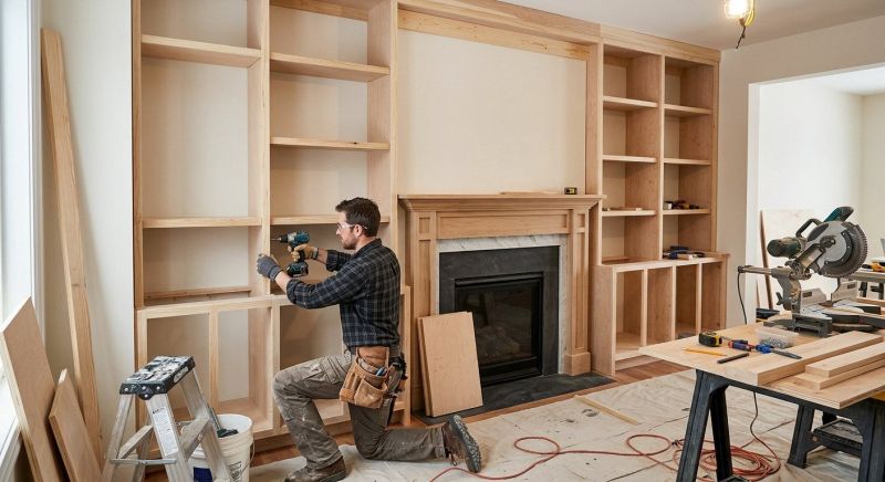 Built In Furniture Construction in Frederick, MD