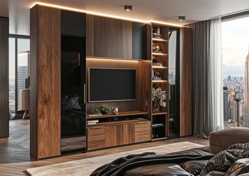 Built In Tv Cabinetry in Alexandria, VA
