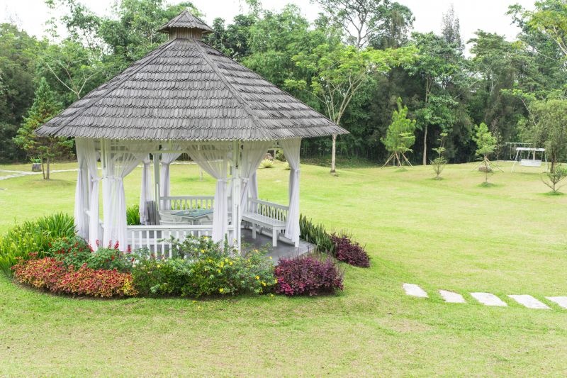 Cedar Gazebo Installation in Alpharetta, GA