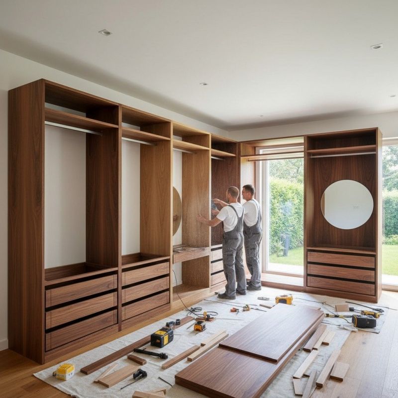 Custom Bookshelves Installation in Alexandria, VA