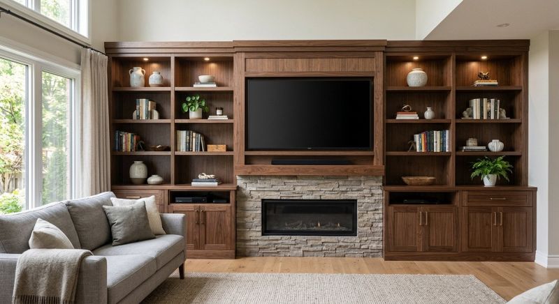 Fireplace Built Ins Installation in Greensboro, NC