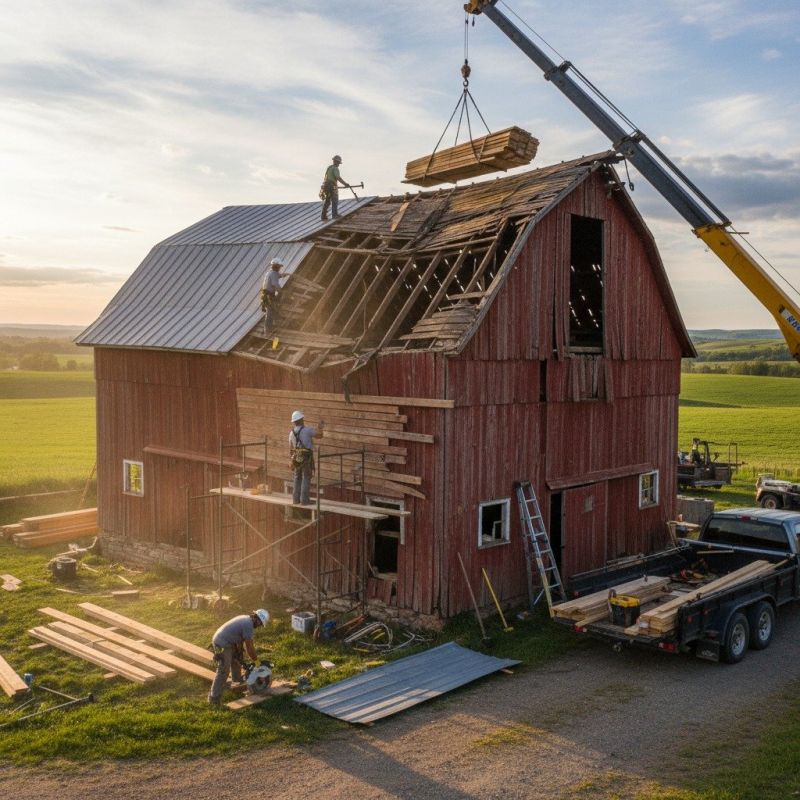 Pole Barn Repair in Conroe, TX