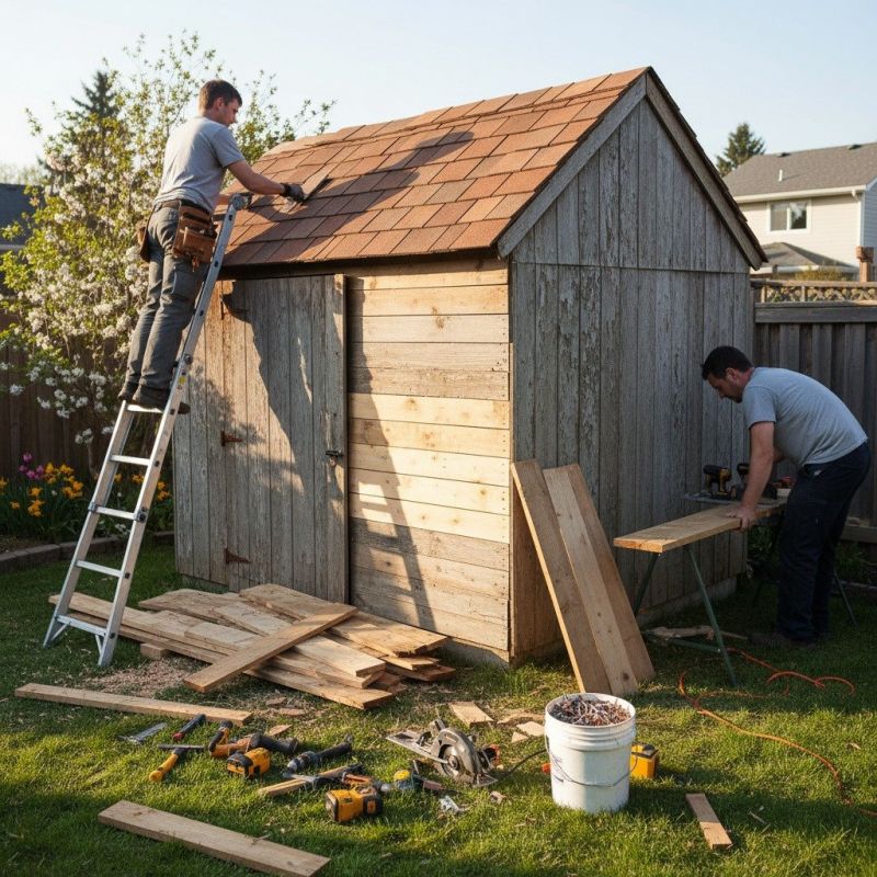 Shed Repair in Wilmington, NC