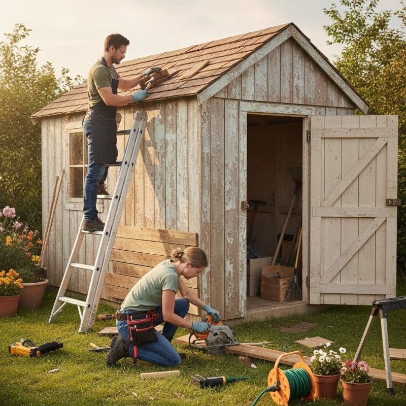 Shed Repair in Alpharetta, GA
