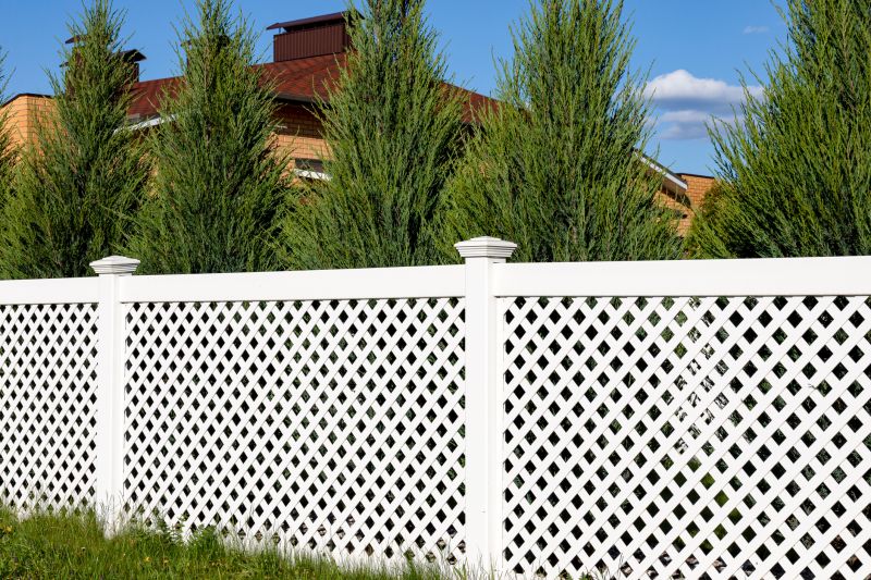 Wood Trellis Installation in Wilmington, NC